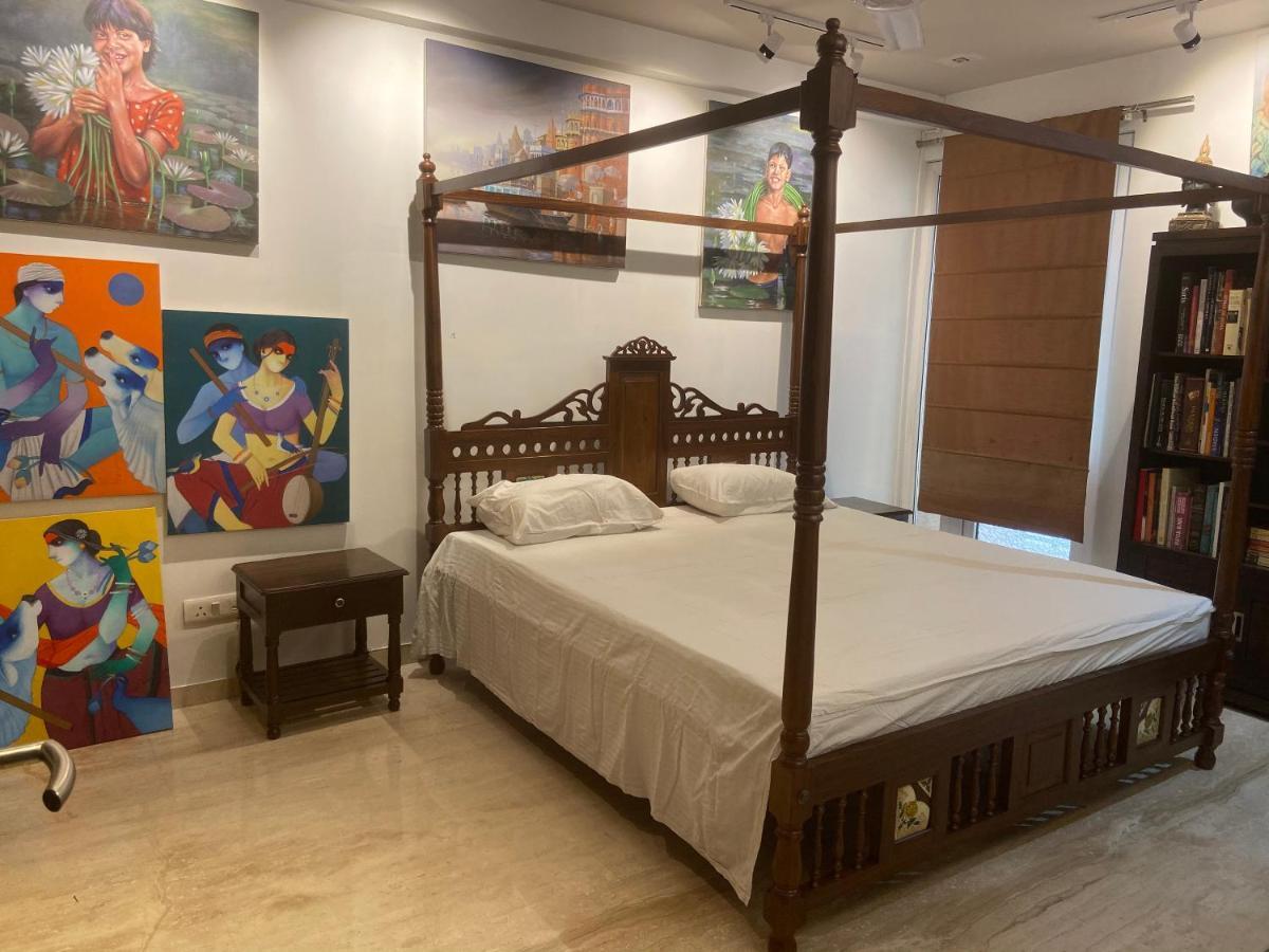 Bed and Breakfast Art House Vasant Vihar Нью-Дели Экстерьер фото